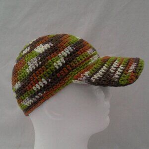 Handmade Crochet Baseball Cap